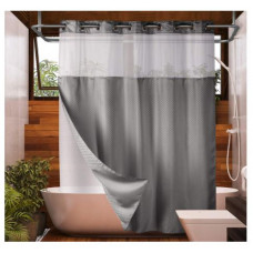 SnapHook Hook Free Shower Curtain