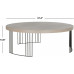 Home Collection Keelin Grey and Black Coffee Table