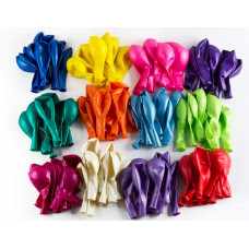 120 Assorted Color Balloons 12 Inches 12 Kinds of Rainbow Party Latex Balloons