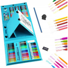 Art Sets Case 208-Piece,Kids Art Supplies,Art Kit for Kids 3-12