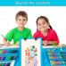 Art Sets Case 208-Piece,Kids Art Supplies,Art Kit for Kids 3-12