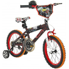 Dynacraft Hot Wheels Boys BMX Street/Dirt Bike with Hand Brake