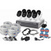 Home Security Camera System, 8 Channel 8 Bullet Cameras, 1080p HD DVR