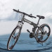 26 inch Adults Folding Mountain Bike for Men & Women High-Carbon Steel Mountain Bike