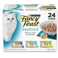Gravy Wet Cat Food Variety Pack, Seafood Grilled Collection