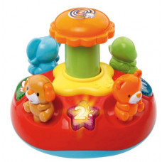 Baby Push and Play Spinning Top Toy