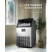 Northair Commercial Ice Maker, Built-In Stainless Steel Ice Machine