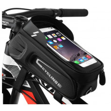  Bike Frame Bag Waterproof with Phone Holder Bike