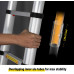 WolfWise Aluminum Telescopic Extension Multi-Purpose Ladder