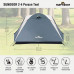 SUNDOOR Camping Tent, 2-4 Person Family, Waterproof UV Resistant Easy Setup Outdoor, with Pouch