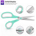 Scissors, iBayam 8" Multipurpose Scissors Bulk 3-Pack