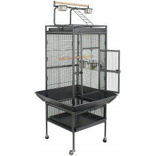  Large Bird Cage with Rolling Stand Parrot Chinchilla